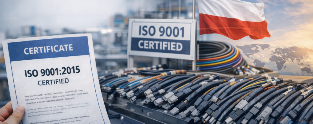 ZETA CABLE- potwierdzona jakość w produkcji wiązek kablowych